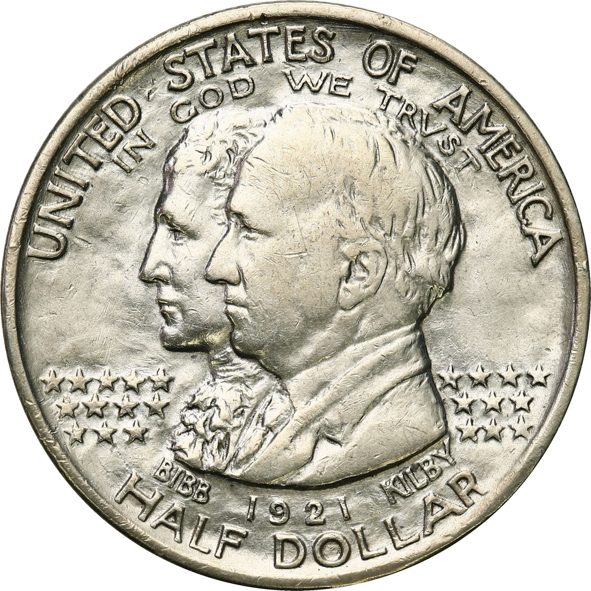 USA. 1/2 dolara (50 centów) 1921 Alabama